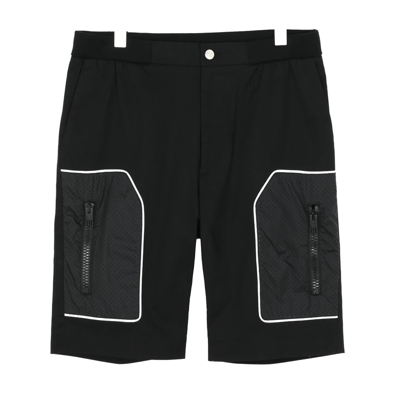 LES HOMMES 男士拉链口袋时尚工装短裤 URE491B