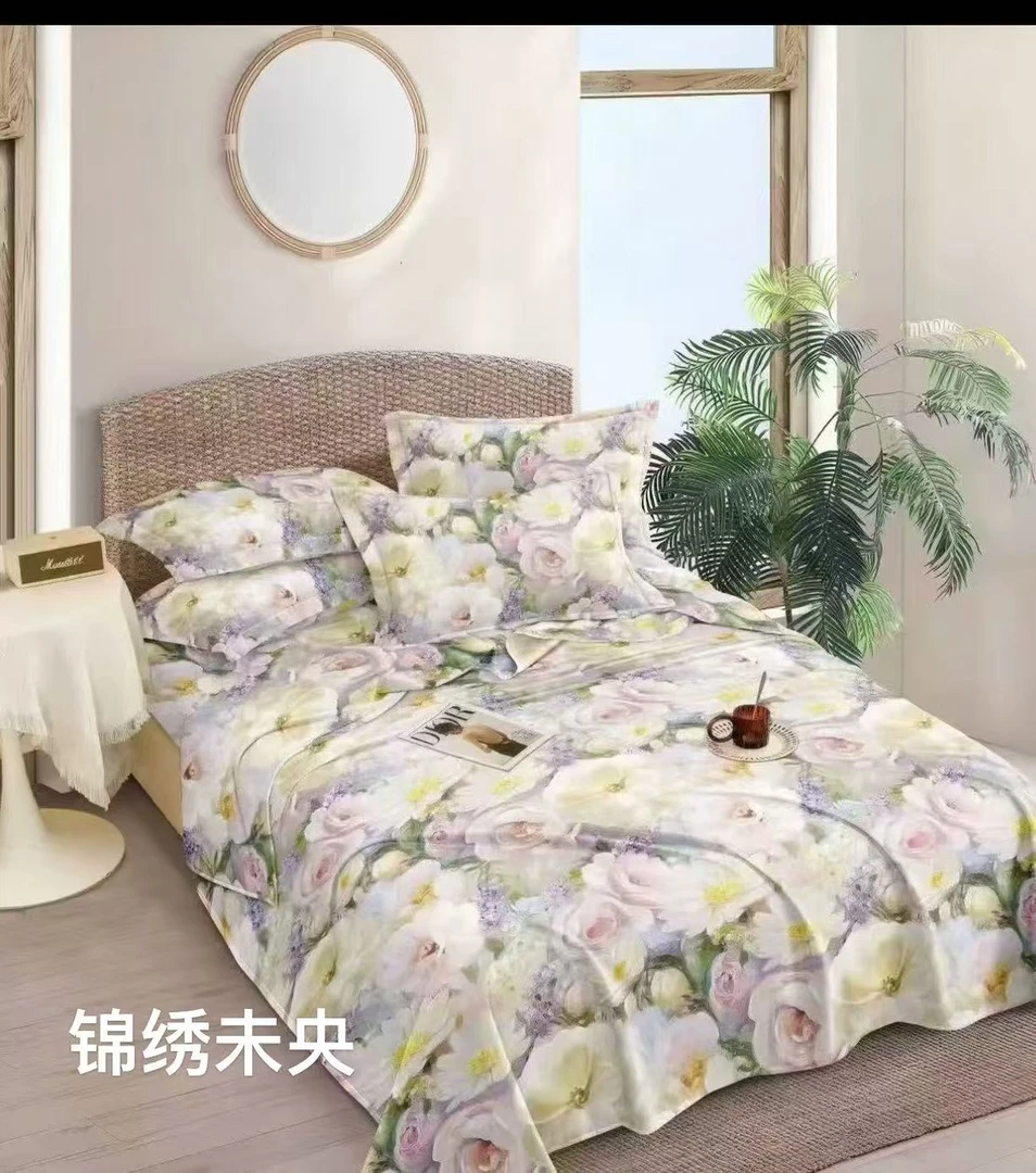 √JYX布场源头-坚决不起球老粗布床单三件套（一张床单+一对枕套）