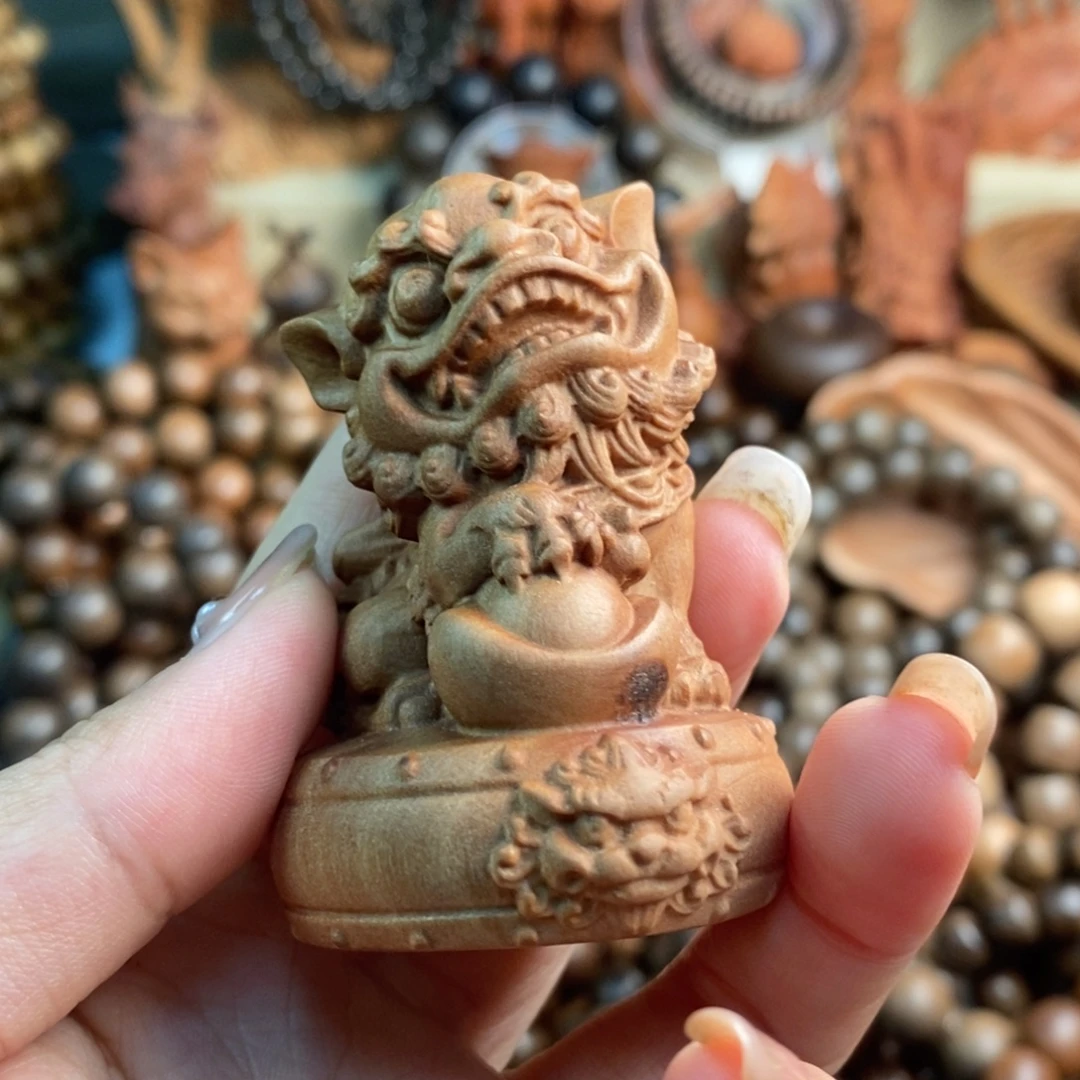 一***光檀香木手串/手链老山檀貔貅