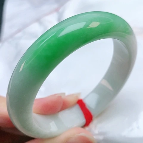 未镶嵌手镯翡翠51圈口882506