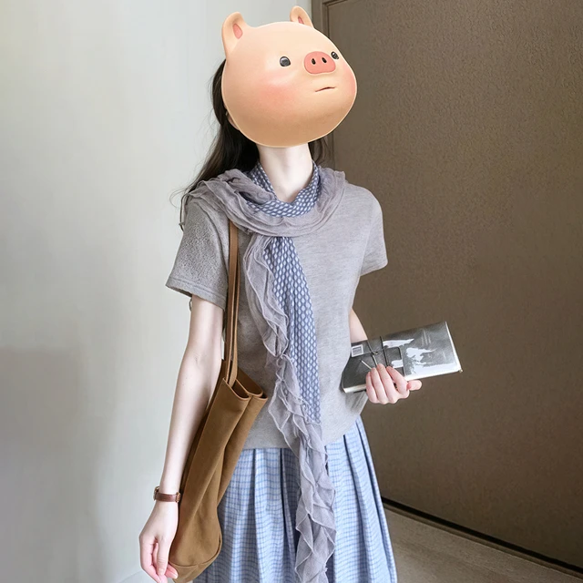 韩剧女主盐系穿搭三件套装女2205新款夏季清冷松弛设计感连衣裙子
