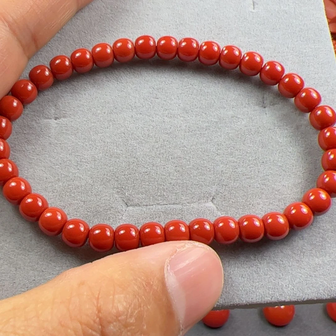 南红玛瑙珠子未镶嵌存*