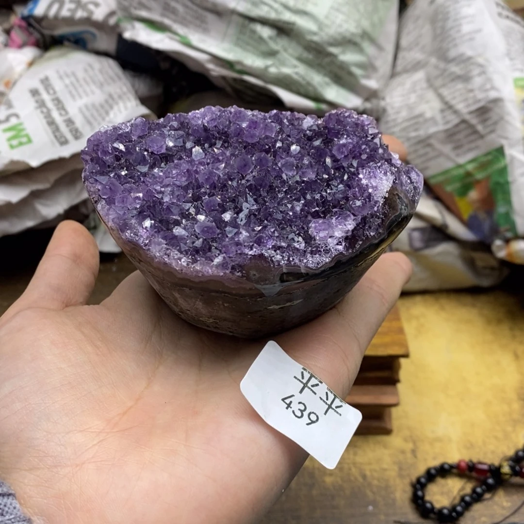 紫晶乌拉圭未镶嵌