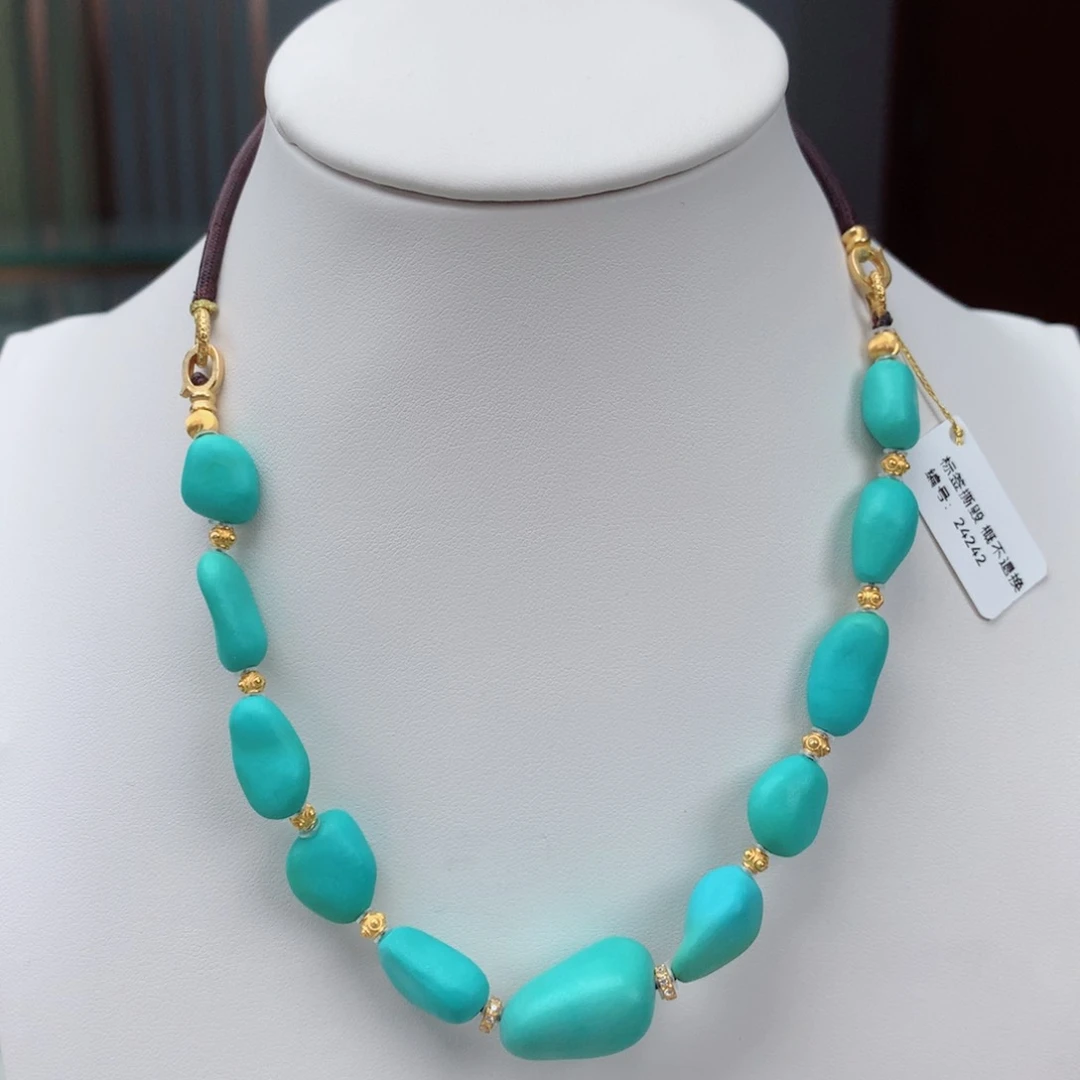 未镶嵌绿松石珠宝奇石