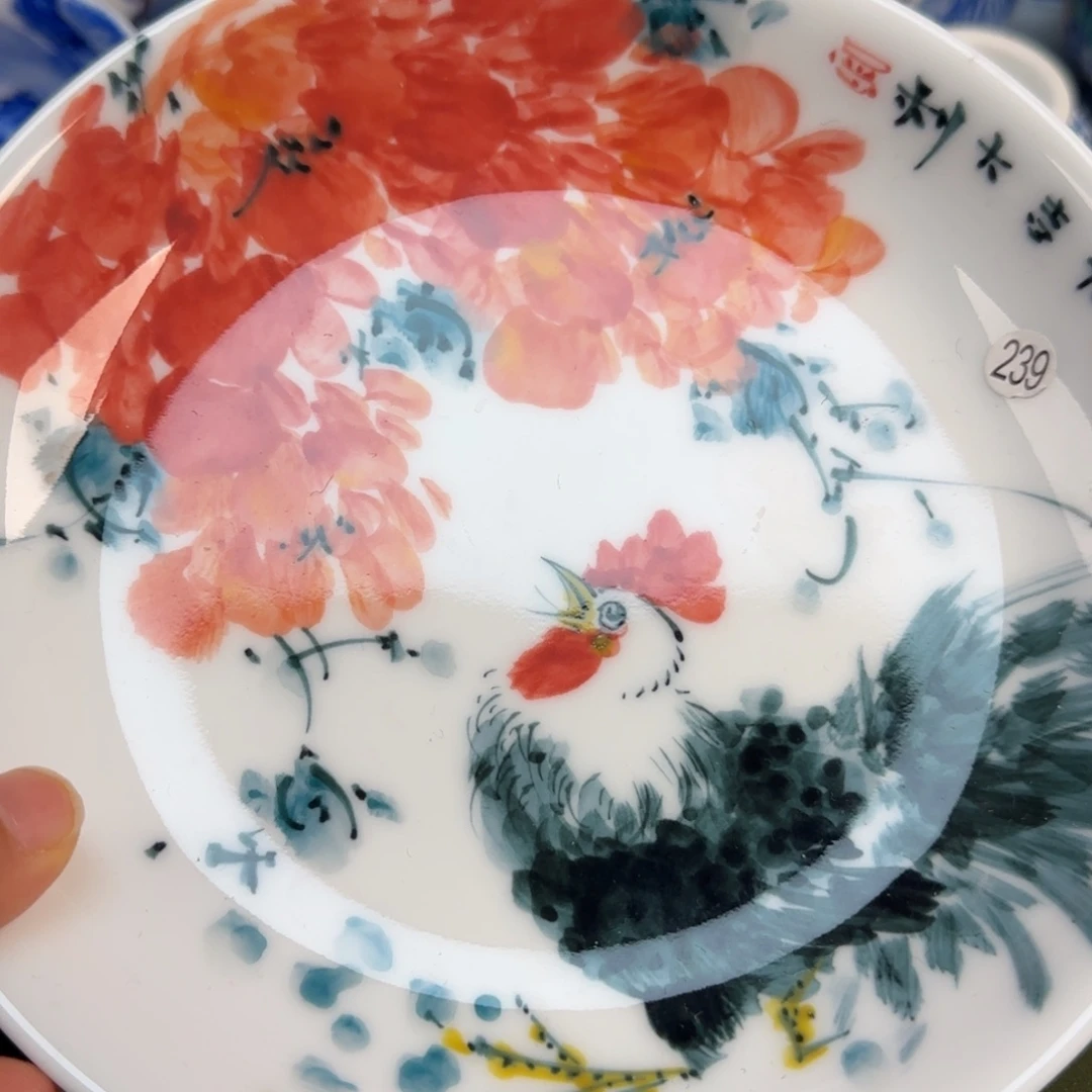 景德镇纯手绘茶具圆圆239