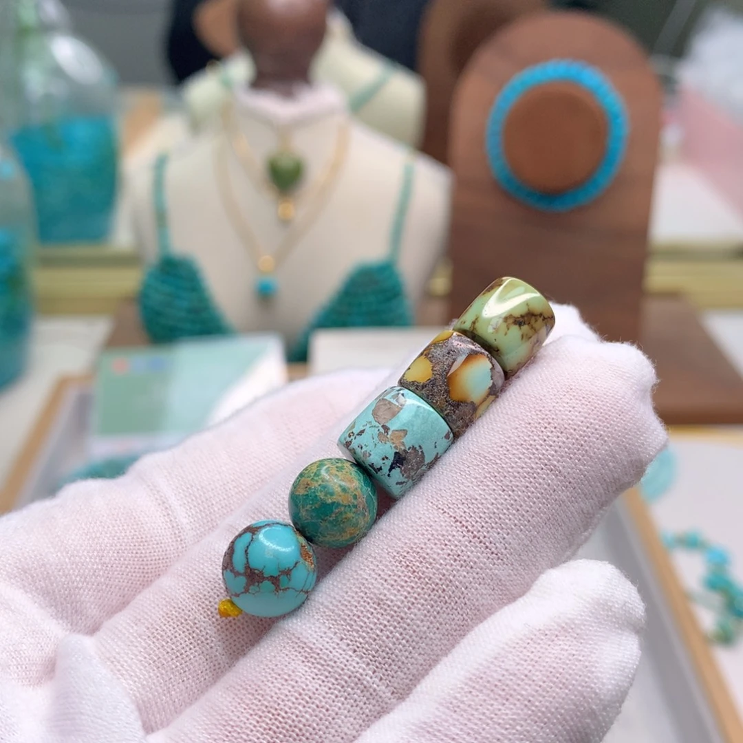 绿松石未镶嵌配饰