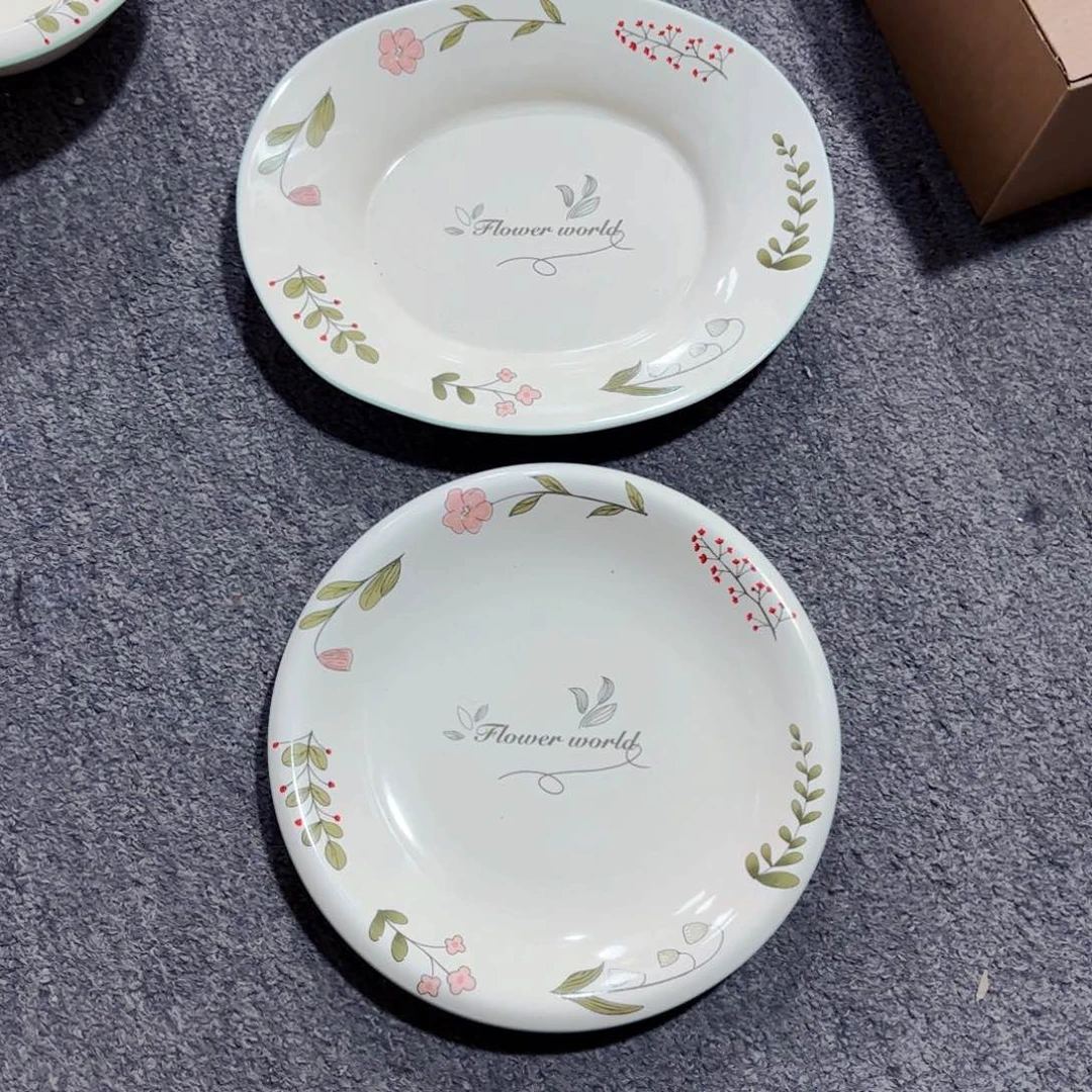 陶瓷初禾八寸餐盘一个款式备注