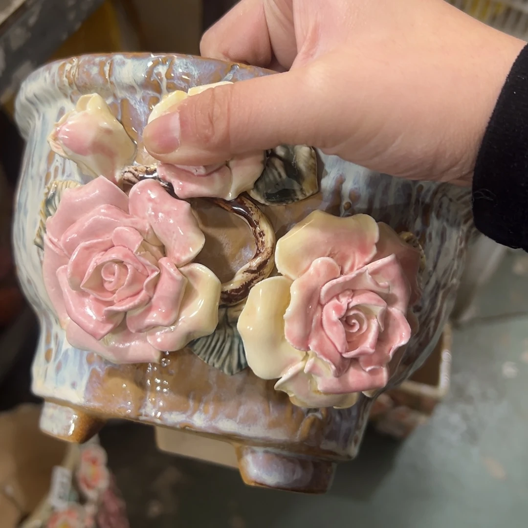 满20米秒退拉黑花盆