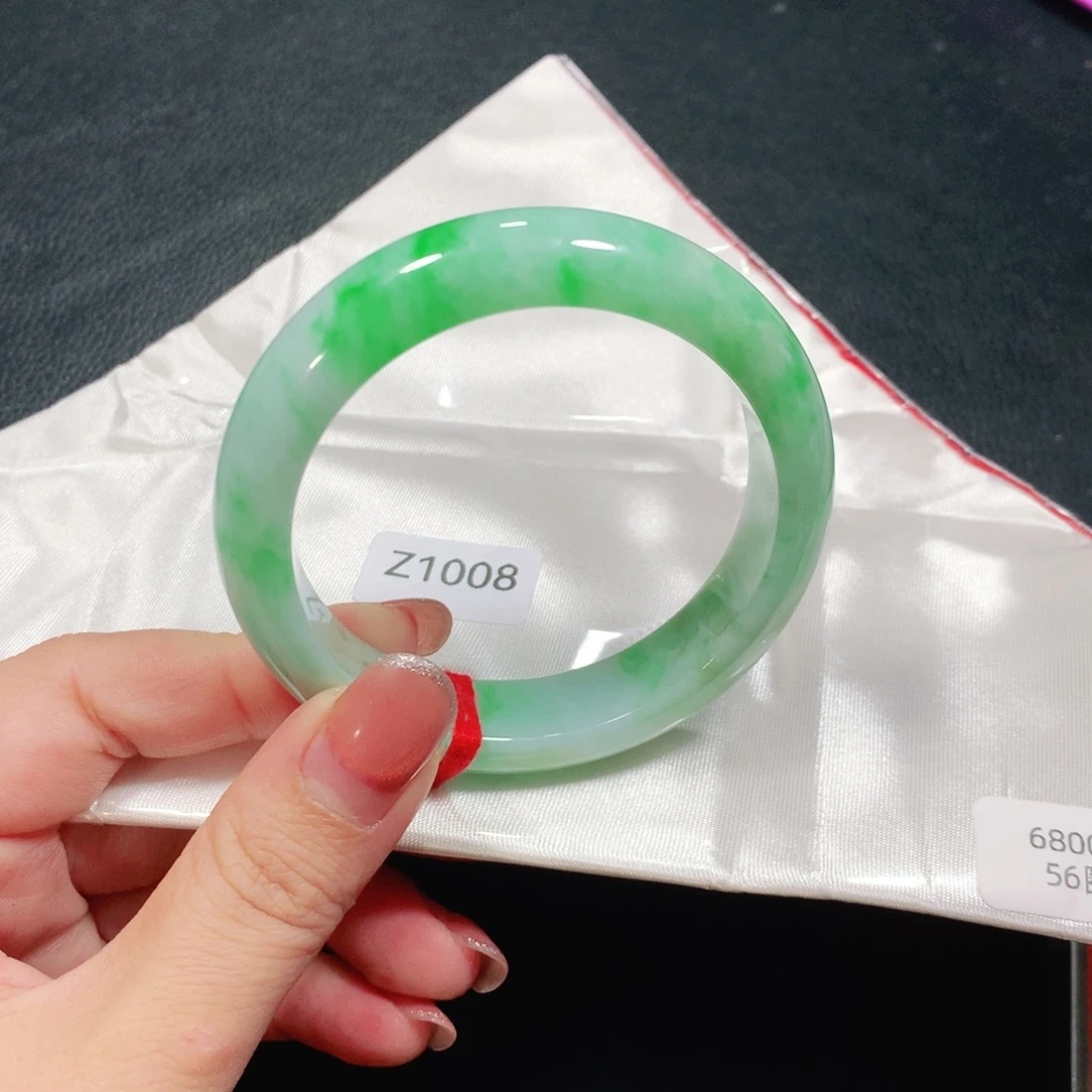 翡翠未镶嵌手镯03