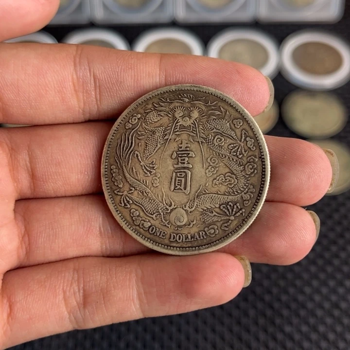 金属大头龙洋船洋工艺品