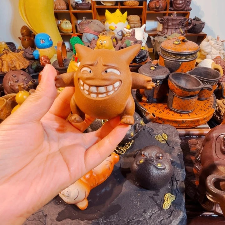 茶壶拼配泥纯手工制作过程就是