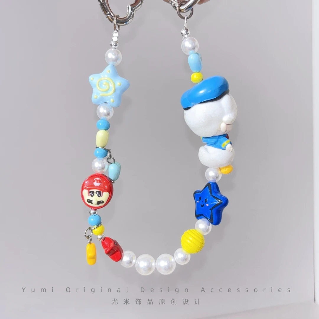 尤米原创设计手机链双十一防丢手机挂链绳节日百搭礼物L2102