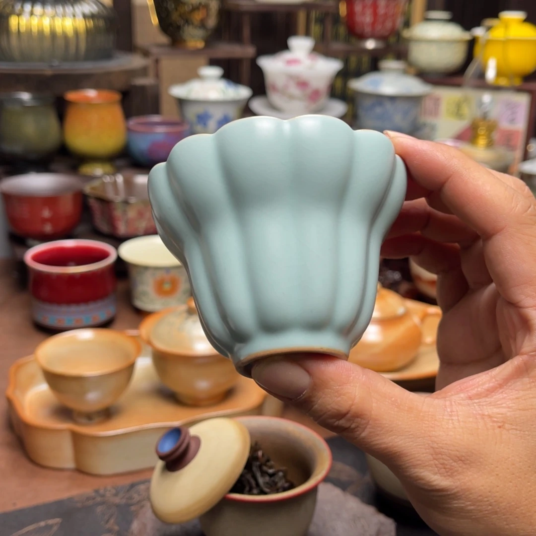 素铭品瓷釉下彩茶具