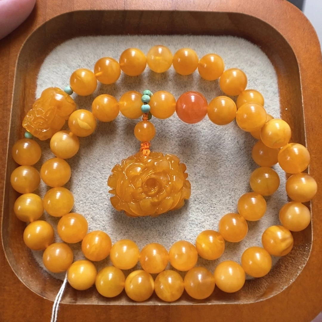 手串蜜蜡未镶嵌蜜蜡