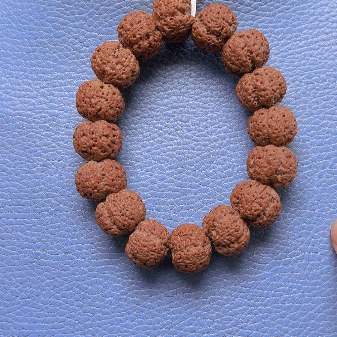 金刚菩提手串老**&2131/21mm五星蜂王