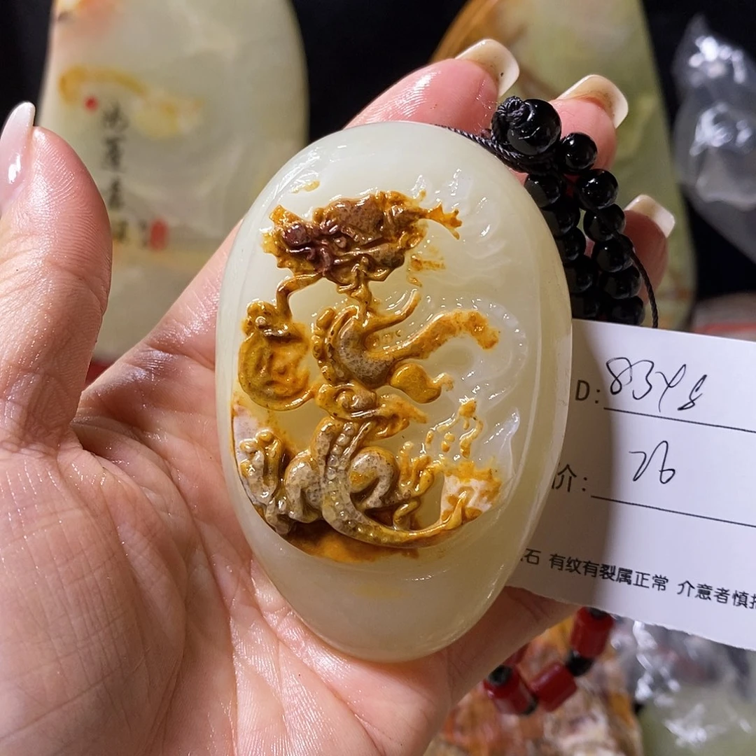 石材用****8古青石手把件