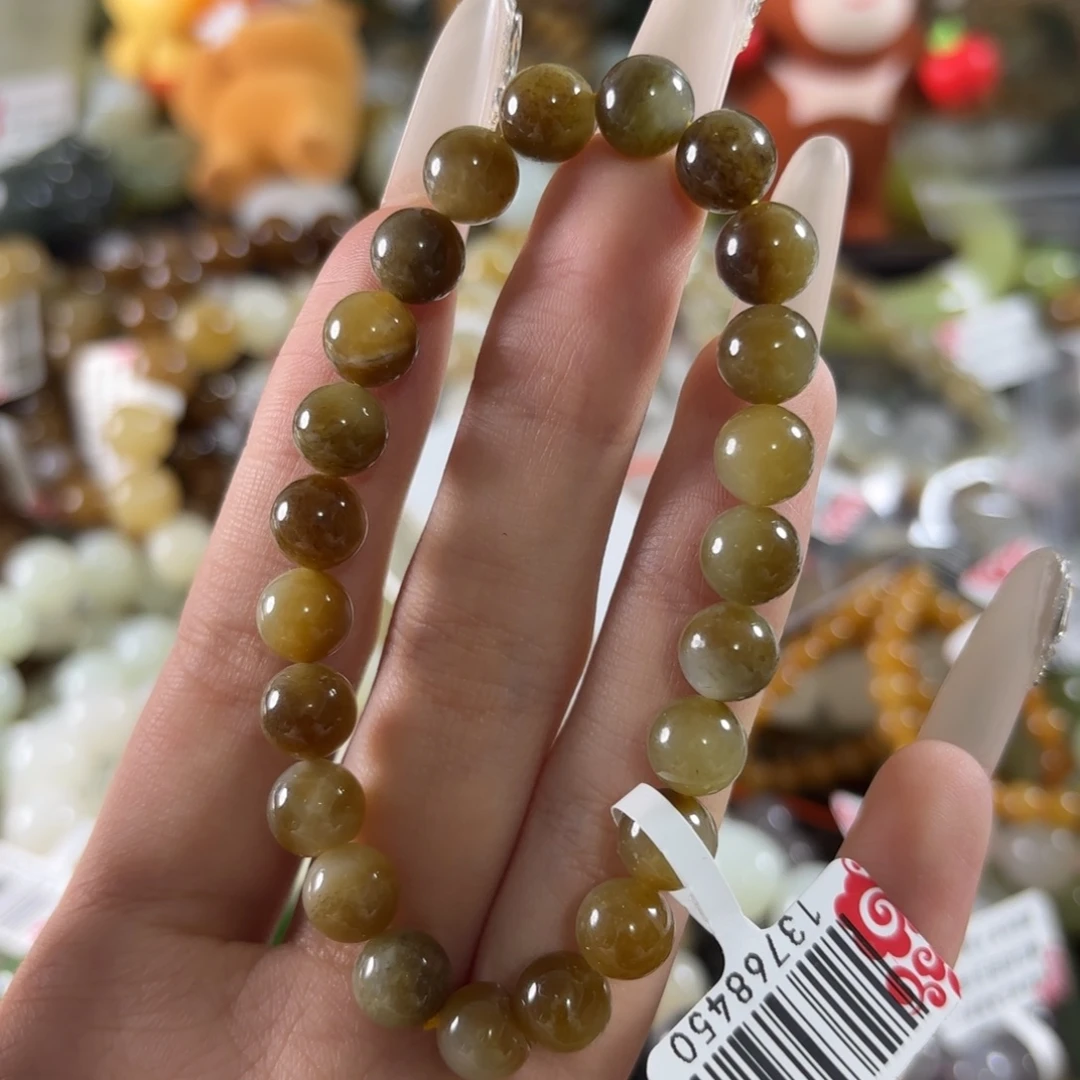 和田玉未镶嵌手链92