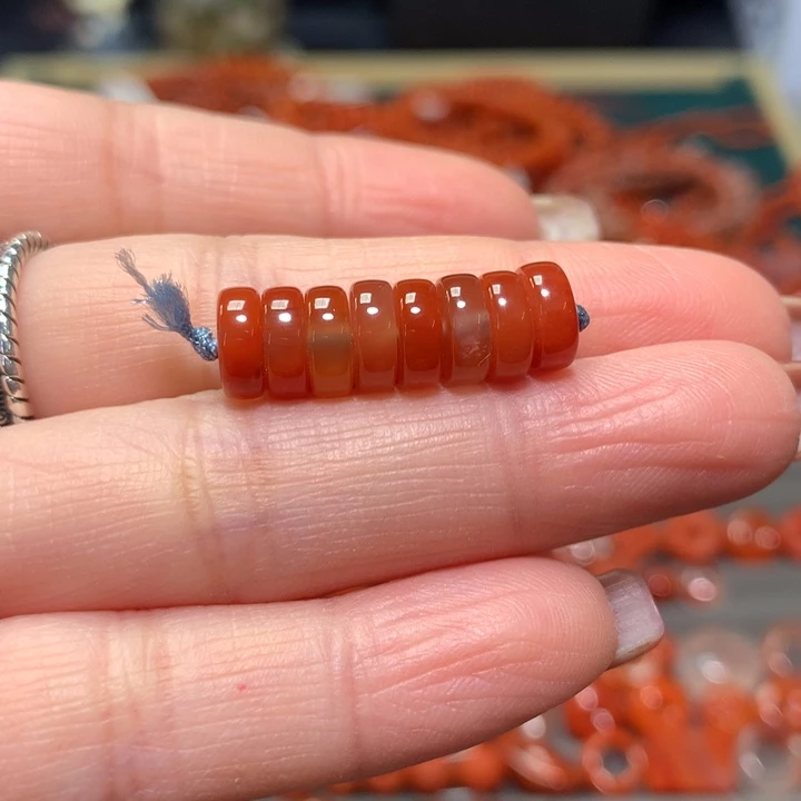 【闪购商品】南红玛瑙隔片未镶嵌