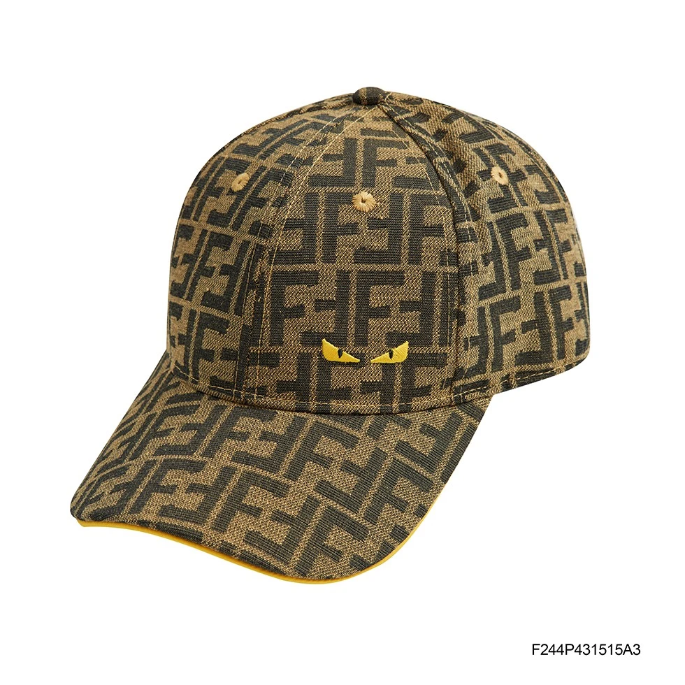 FENDILOR小怪兽25年新款鸭舌帽F244P431515A
