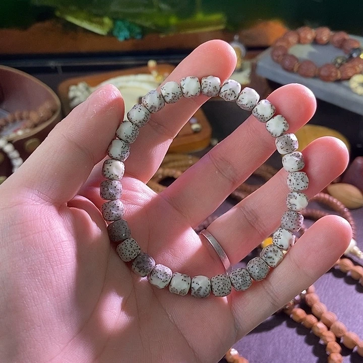 星月菩提吊坠手工星月无相单圈