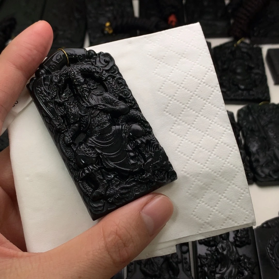 天然a货钢琴黑挂件