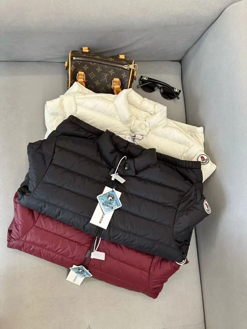 立领口袋轻薄羽绒服短款款MT8803