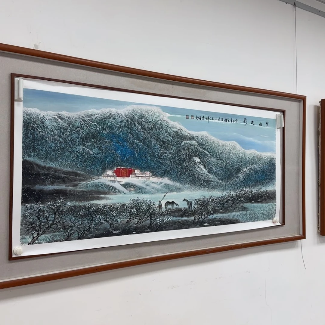书法作品多次参加