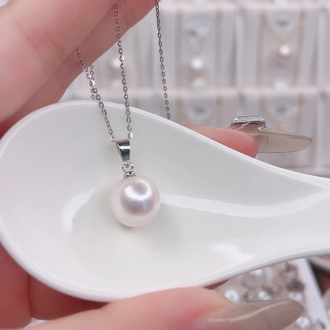 未镶嵌淡水珍珠吊坠(赠链)
