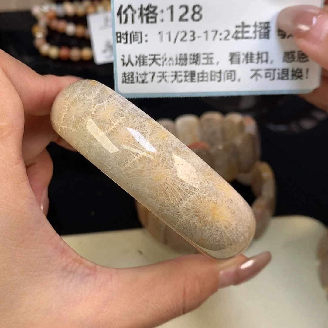 【闪购商品】颈饰未镶嵌硅化珊瑚（珊瑚玉）婷*姐