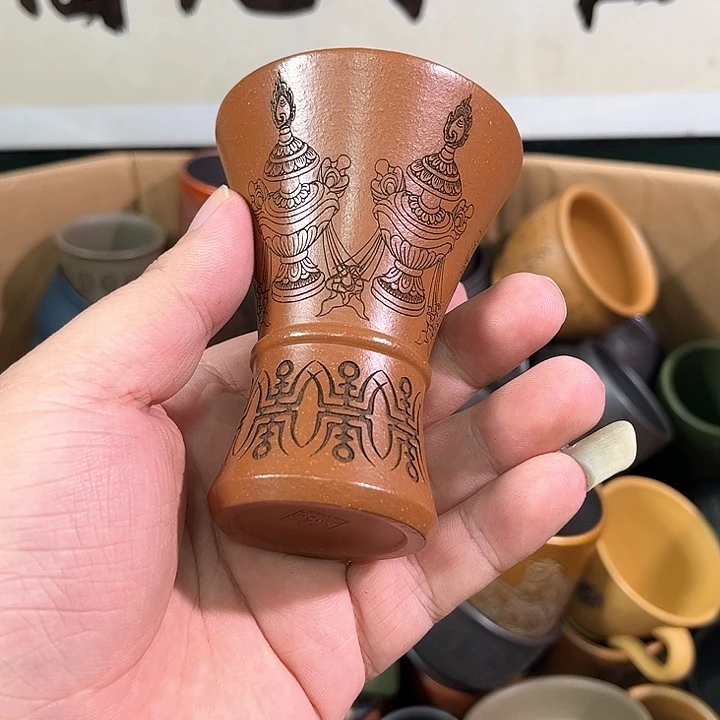 茶杯紫砂全手工紫砂主人杯