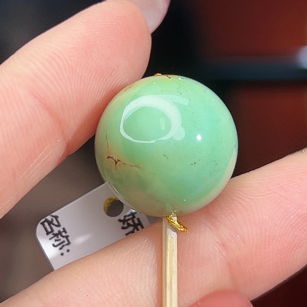 灰***灰绿松石未镶嵌珠宝奇石