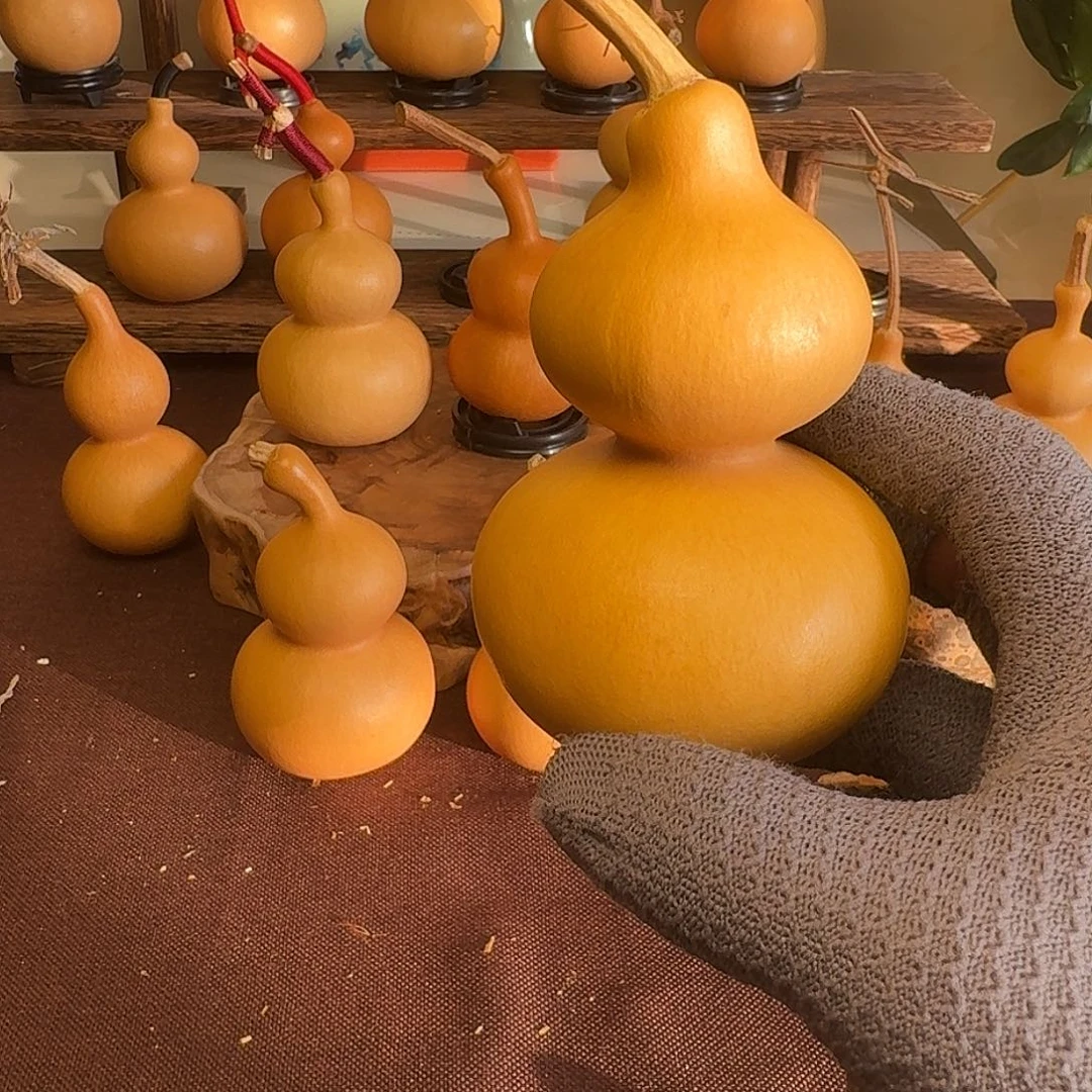 晗***冬恭喜发财纯天然葫芦