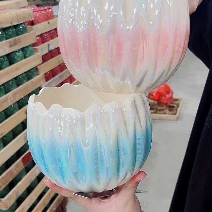 陶瓷陶瓷多肉植物花盆