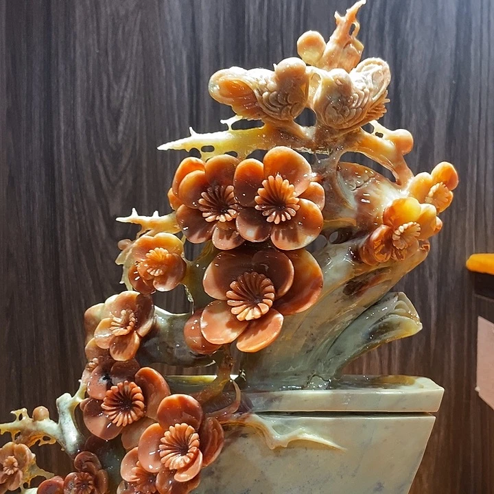 蛇纹石玉（覆膜）合金珠宝奇石