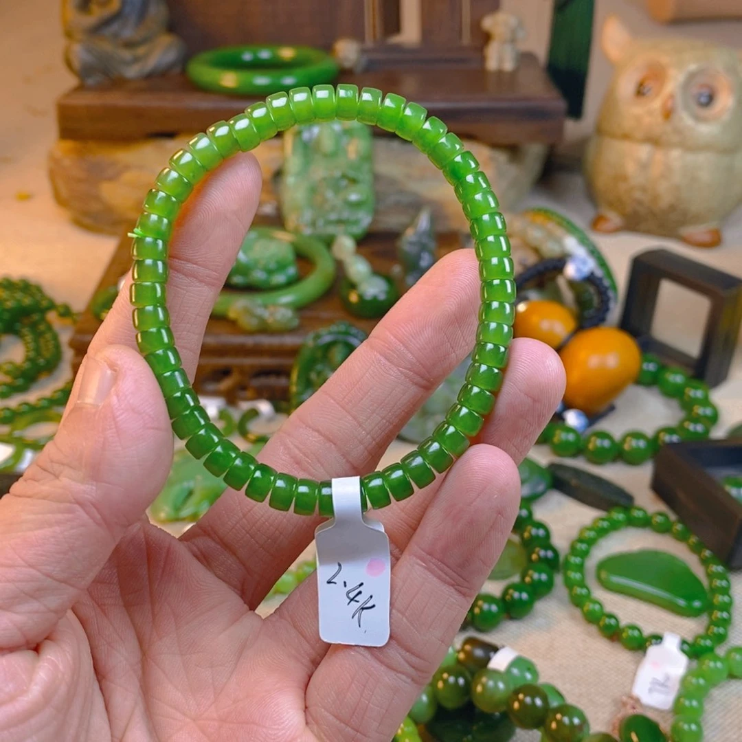 和田玉颈饰未镶嵌見*山