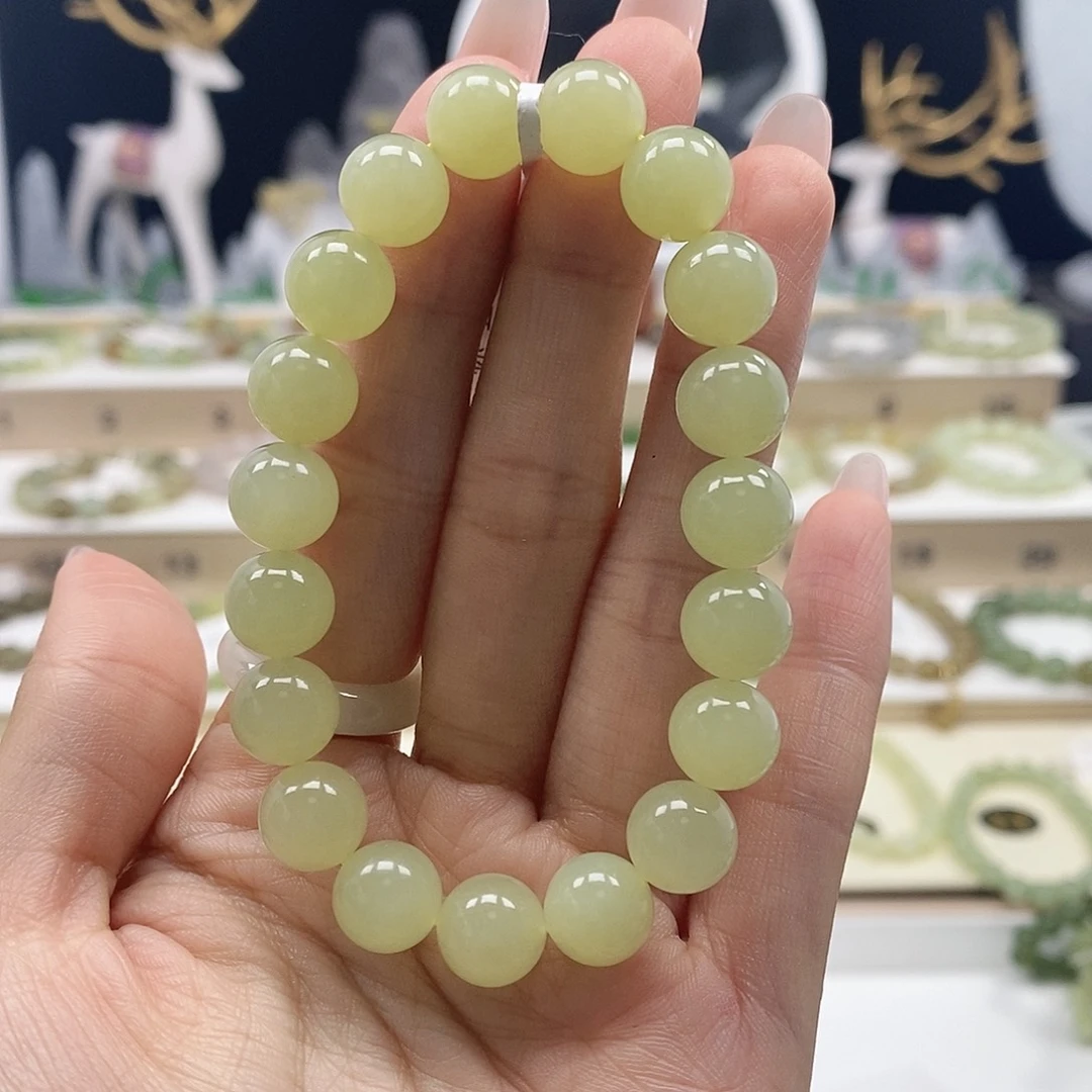 未镶嵌手链和田玉小**子