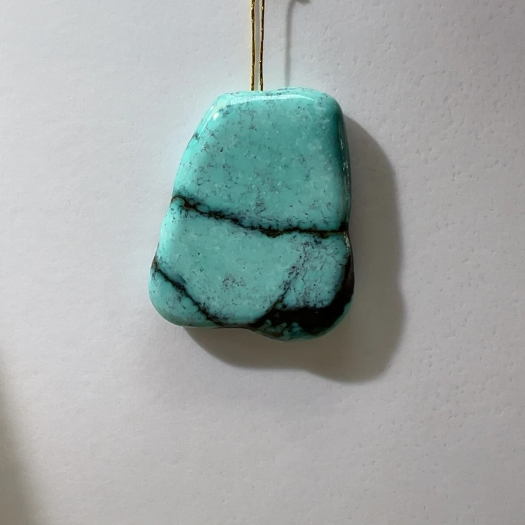 绿松石未镶嵌挂件