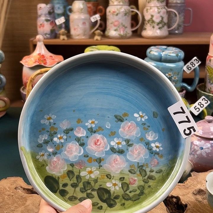 杯景德镇陶瓷手绘作品775