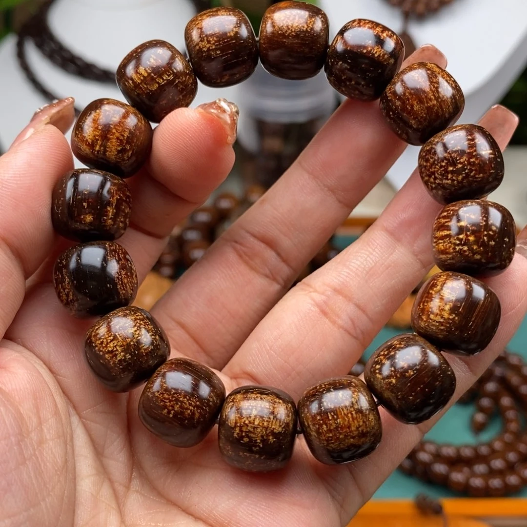 贡木手串/手链贡木1314黑龙洒金龙