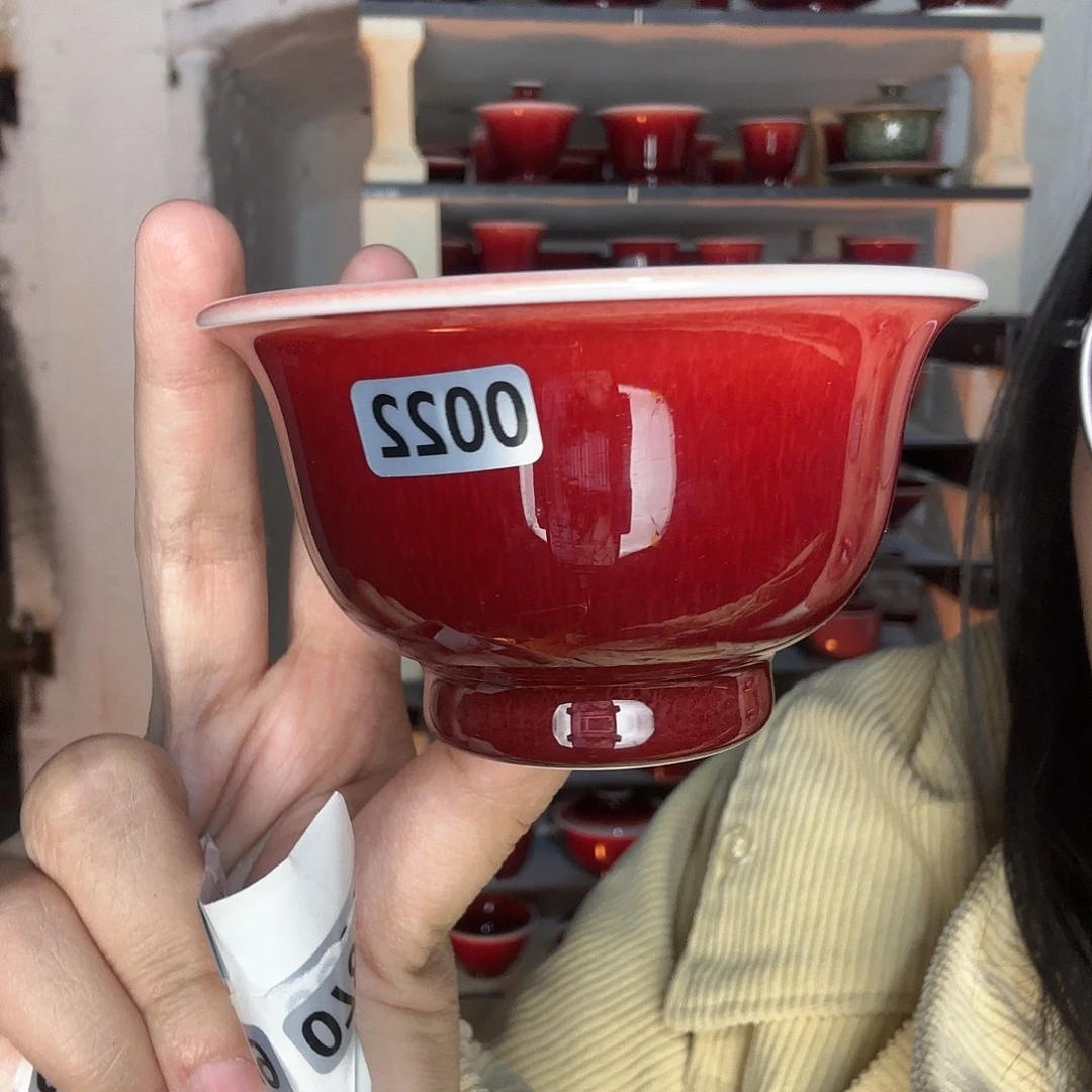 瓷片景德镇郎红陶瓷