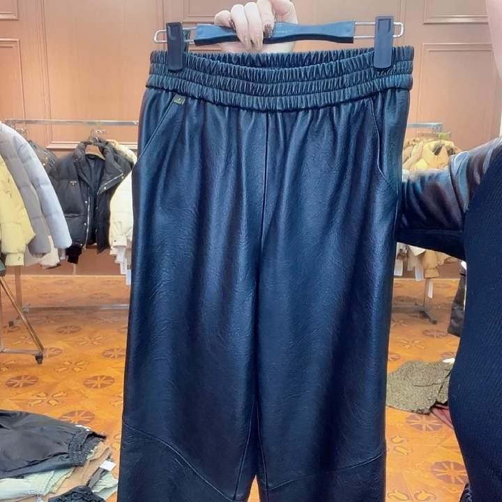 100……110斤皮长裤