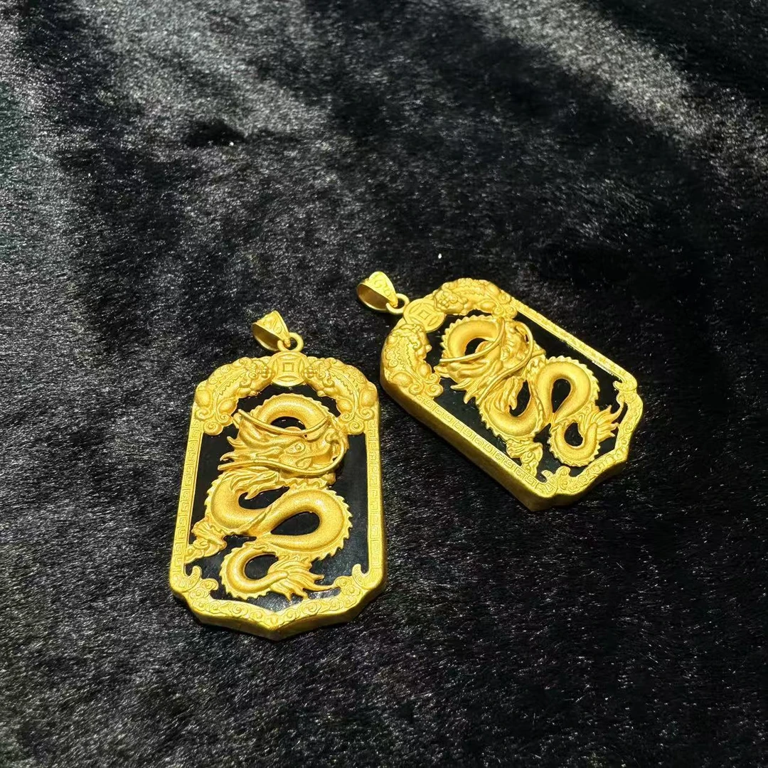 【百百福珠宝】和田玉龙牌吊坠-多样性发货只发一件-02