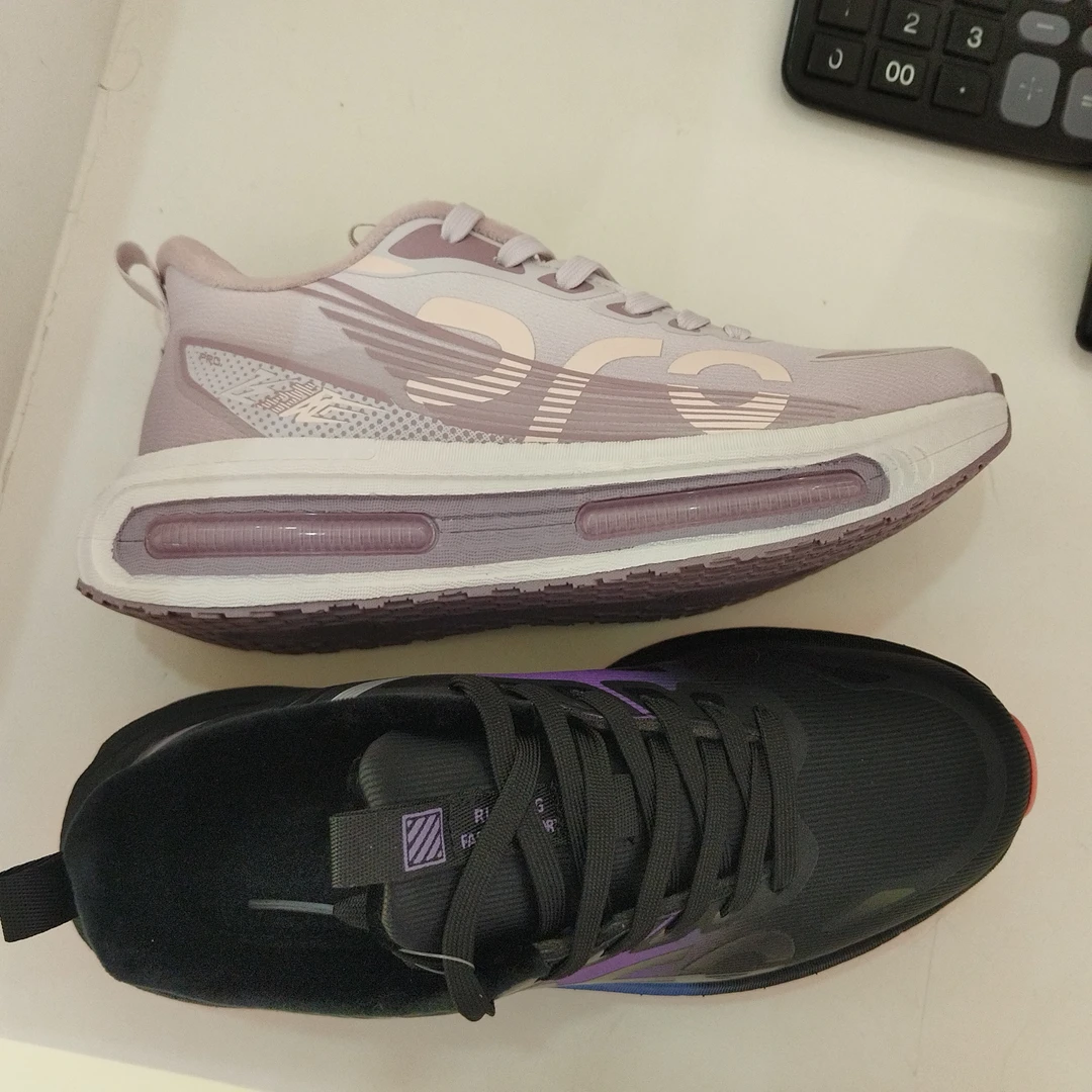 男款透气减震防滑耐磨网面舒适运动休闲跑步鞋