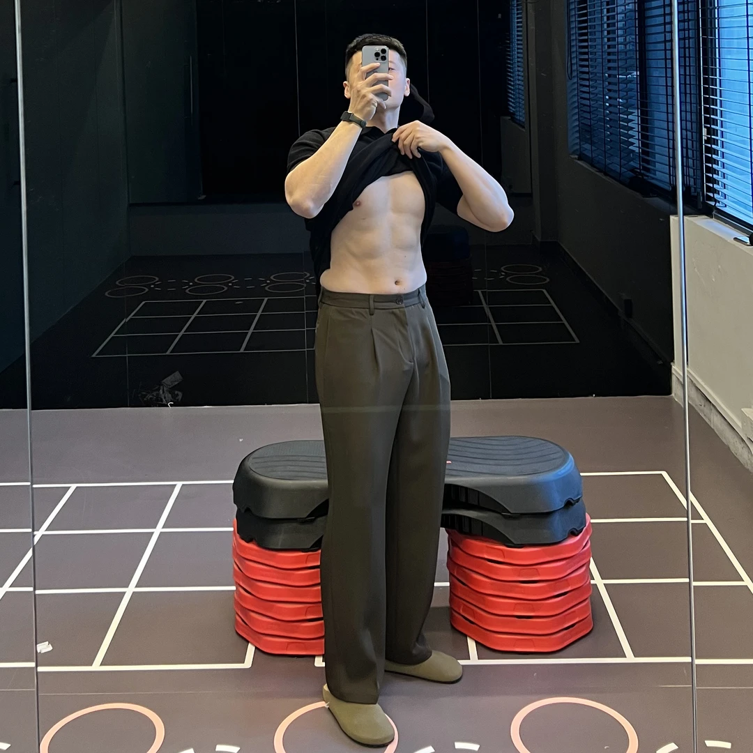 IRONTRAP垂感直筒九分西裤男休闲通勤正装裤子免烫抗皱休闲裤春季