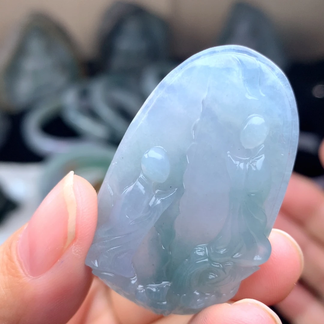 定制翡翠未镶嵌吾到