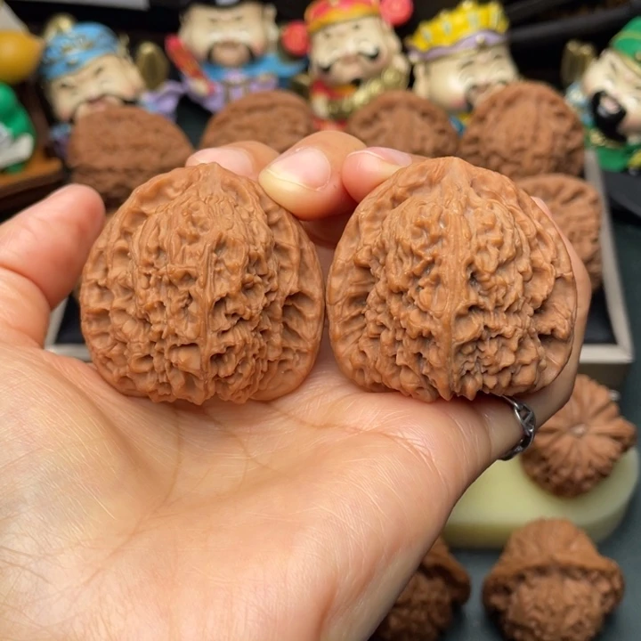 吊坠文玩核桃44尺三角