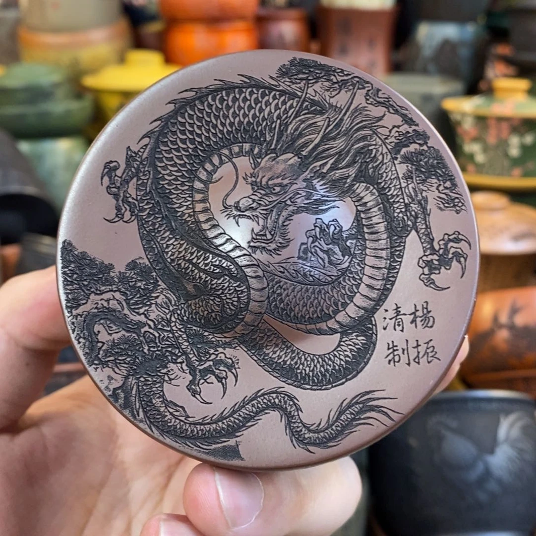 紫砂公道杯宜兴全手工紫砂杯