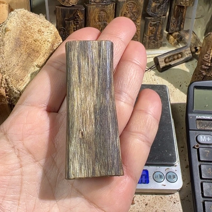 沉香吊坠白棋楠沉香吊坠11.6克