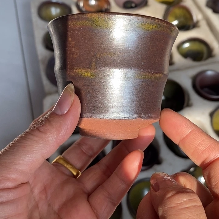 茶盏建阳建盏微瑕竹节