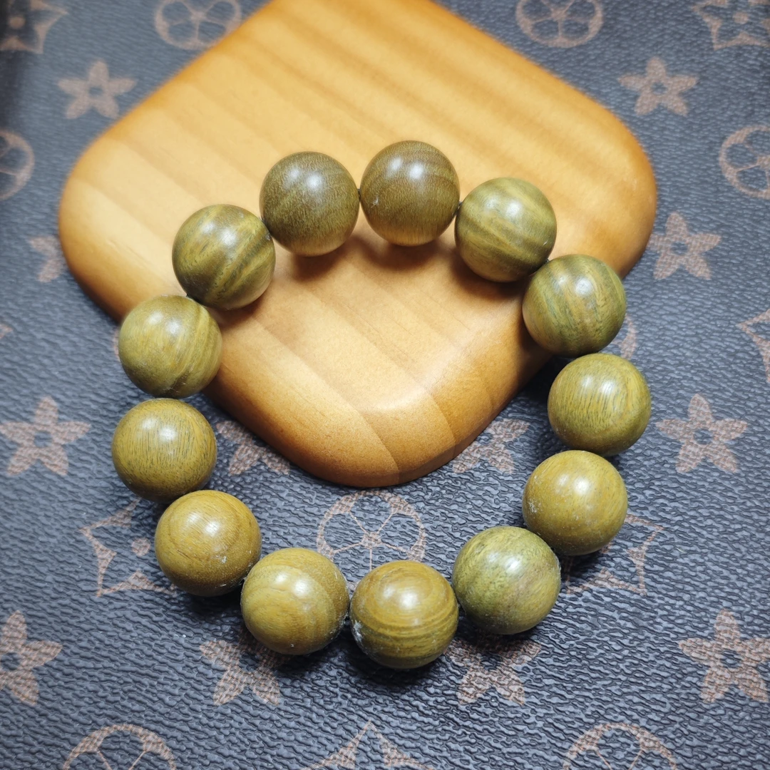 阿根廷绿檀手串单圈卡1.8